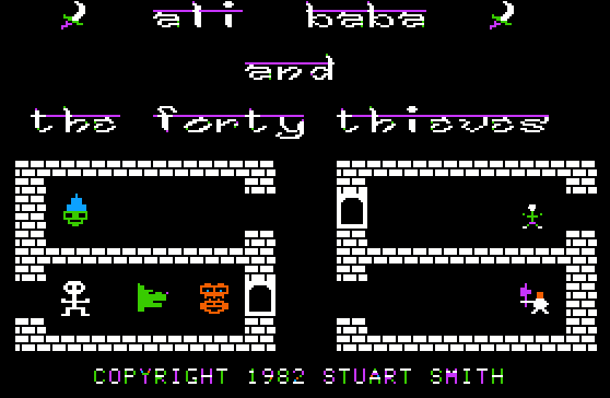 Ali Baba and the 40 Thieves (1980, Atari)